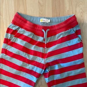 Red and Blue Striped Joggers